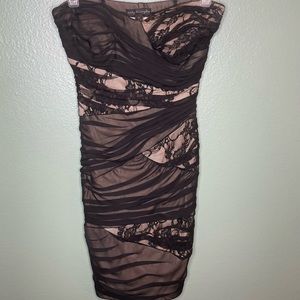 Body Fitting Black Dress